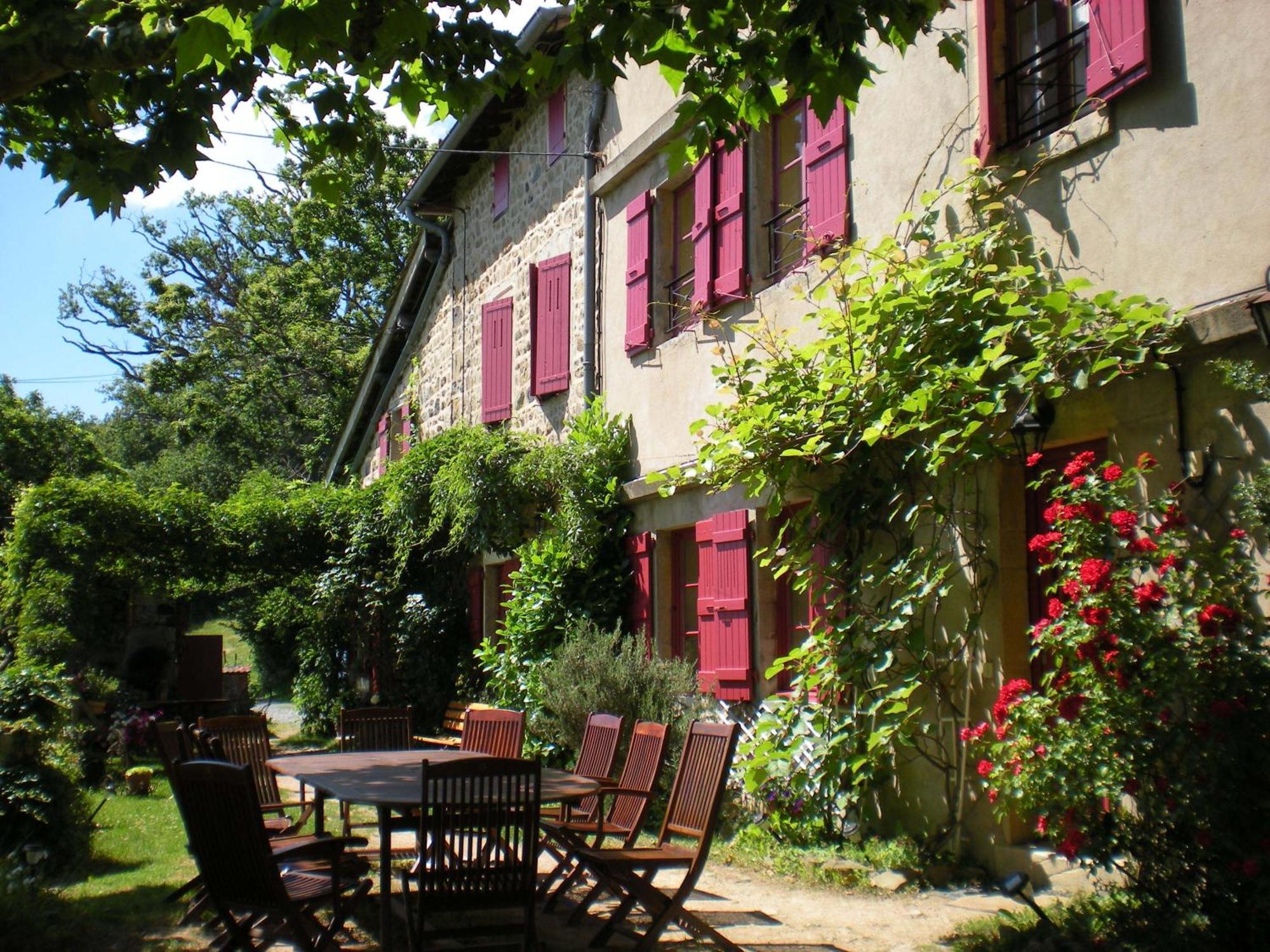 Maison d'Hôtes de la Verrière Les Ardillats Extérieur photo